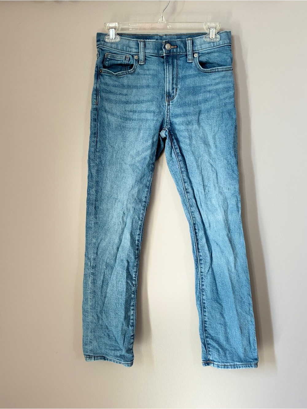 Old Navy 360° Stretch Slim Jeans – boys Size 12 – Light Wash